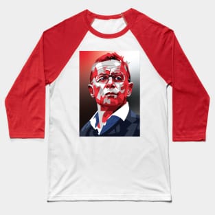 Ralf Rangnick in Red Baseball T-Shirt